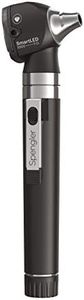 Otoscope SPENGLER Smartled 5500, Otoscope de Diagnostic Médical, Technologie LED et Fibre Optique, Ultra-Lumineux, Rendu des Couleurs Parfait (Carbon)