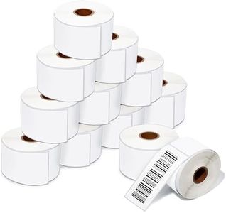 Aegis Adhesives - 2" X 6" Direct Thermal Labels (3000 Count, 12 Rolls) Long Thermal Barcode Labels for Inventory - Compatible with Zebra and Rollo Printers