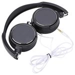 Foldable Compact Bluetooth Wired Headset Stereo HiFi Music Headphone Support TF Card, Ear Bluetooth Earpiece Wireless Headphones Noise Reduction Earphones with Mic for Business/Driving