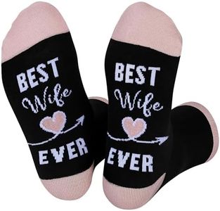 Nucinzua Wife Birthday Gift Ideas,Gifts for Wife Christmas,Stocking Stuffers for Women,Funny Socks for Women,Funny Christmas Gifts
