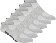 Puma Women's Athletic Low Cut Sock with Arch Support 6-Pack, Medium Grey, 9-11