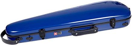 Crossrock Fiberglass Backpack Style 4/4 Full Size Navy Blue Violin Case (CRF1020VNVBL)