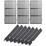 Grill Replacement Parts Grill Grates Flavorizer Bars for Weber Genesis II 400, Genesis II LX 400 Series II E-410 E-435 S-410 GBS S-435 S-440 LX E/S-440 Series Gas Grills, weber 66097 66089 66033 66796