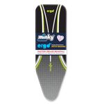 Minky Ergo Replacement Ironing Board Cover, Prozone Heat-Reflective Iron Board Cover, Elasticated Minky Ironing Board Cover, Extra Thick Felt Pad, 100% Cotton, Made in the UK