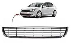 TVP Trade Vehicle Parts.co.uk Compatible With Front Bumper Grille Black Lower Centre Golf Mk6 2009-2012