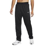 Nike Therma Men's Therma-FIT Open Hem Fitness Pants, Black | Black | White, Large