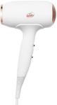 T3 Fit Compact Hair Dryer, White/Ro