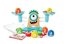 Hape E0511 Monster Math Scale - Colourful, Educational Wooden Toy