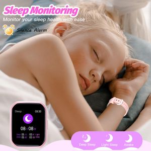 Kids Smart Watch – Pink Touchscreen GPS Tracker