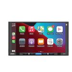 JENSEN J1CA7 7-inch Touch Screen Double DIN Car Stereo Media Receiver | Apple CarPlay Android Auto | Bluetooth Hands Free Calling & Music Streaming | Backup Camera Input | USB Playback & Charging