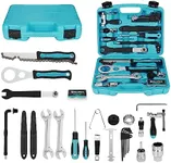 DuraTech 35PC Bike Repair Kit, Bicycle Tool Kit with Carry Case, Bike Accessories for Repairing Tyres, Brakes, Chains, Pedal, Mountain Bike & Road Bike Maintenance, Great Gift for Men, Bike Enthusiast