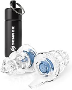 Senner MusicPro Soft Ohrstöpsel – Gehörschutz für Konzert, Festival & Musik – In Ear, transparent, lärmschützend