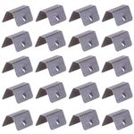 AOTISBAO 20 Pcs Wind Deflector Clips Rain Eyebrow Clip Car Accessories Wind/Rain Deflector Fitting Clips