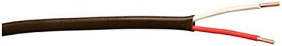 Coleman Cable 553056607 Thermostat Wire, CL2 Solid Bare Copper, 18/5, 250-Foot