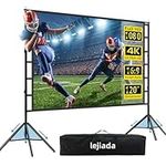 Projector Screen with Stand,120 inc