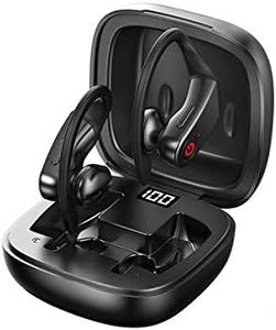 Movilshop Auriculares B10 Inalámbricos Bluetooth 5.0 Sport Micrófono Integrado LCD con Estuche de Carga NW-LYEJ147