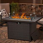 LayinSun 44" Propane Gas Fire Pit T