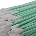 100pcs 6.3" Polyester Cleaning Swab Sticks For Solvent Format Inkjet Printer Roland Optical Equipment