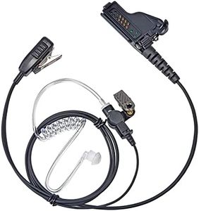 HYS Surveillance Headset, Radio Earpiece with Clear Acoustic Coil Tube Earbud Audio for Motorola/MotoTurbo MTS2000 XTS2500 XTS1500 XTS3000 XTS3500 XTS5000 JT1000 HT1000 MTX9000 GP9000 Digital Radio