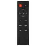 TIZOQ Replacement Remote Control Compatible for SB110 Cinema Digital Soundbar Home Theater System - Please Match The Image with Your Old Remote Before Placing The Order (Black)