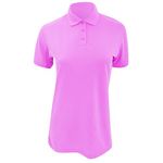 Kustom Kit Ladies Klassic Superwash Short Sleeve Polo Shirt (10) (Pink)