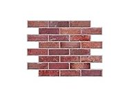 Retro-Art 3D Wall Panels, Pack of 10, Faux Brick in Red, PVC, 17.5" x 23.75", Cover 28.86 sq.ft. 570TG