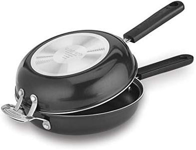 Cuisinart FP2-24BK Frittata 10-Inch Nonstick Pan Set Black,Silver