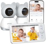 ieGeek Baby Monitor with 2 Cameras,