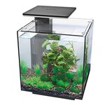 Superfish Qubiq Aquarium 30 l (Pack of 1) with LED Lighting - Black