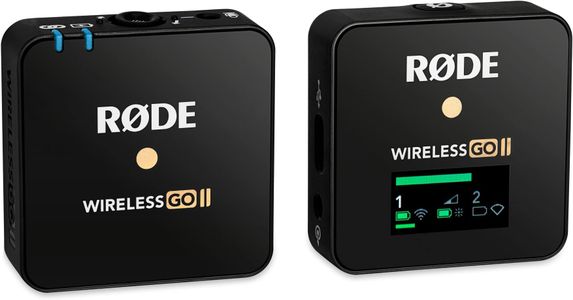 RØDE Wireless GO II Microphone – Dual Channel Wireless Audio System