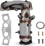 YITAMOTOR Catalytic Converter Compatible with 2002 2003 2004 2005 2006 Camry & Solara 2.4L with Gasket Kit Exhaust Manifold (EPA Compliant)