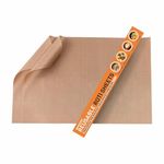 Magicook Roti Mat - Pack of 2 Sheets, 25x33 cm Each. Reusable Heat Resistant Teflon Baking mat for Akki roti, holige Sheet, chapati Rolling Board