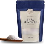 SALTCRAFT COMPANY - Baja Sea Salt, Natural Grain Crystals, Low Sodium 30%, Kosher Certified & Mineral Salt, No Additives - 16 Ounce