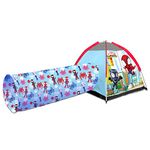 Spidey and his Amazing Friends Pop Up Play Tent with Tunnel | Perfect for Backyard Camping