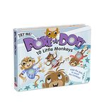 Melissa & Doug Children's Book - Poke-a-Dot: 10 Little Monkeys (Board Book with Buttons to Pop) | Poke A Dot Books For Toddlers And Kids Ages 3+