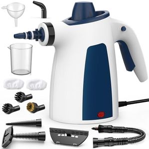 Steam Cleaner, HandHeld Steam Cleaner, 13-in-1 Steam Cleaning with 12 Accessories, Multi-Surface Steam Handheld Cleaner, Chemical-Free Steamer for Home Upholstery Kitchen Bathroom Car Tile Curtain