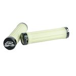 Renthal Off White Traction Kevlar Lock-On Grip, Synthetic Rubber, Bicycle