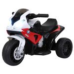 Aosom Kids Motorcycle, 6V Battery Powered Toddler Motorcycle with Headlight, Music, 3 Wheels Electric Motorcycle for Kids, Licensed BMW, Gift for Boys & Girls -Red