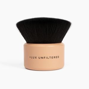 +Lux Unfiltered Blending Body Brush - Self Tanner Brush - Kabuki Blending Applicator for Self Tan, Body Glow, & Bronzer - Vegan & Cruelty Free Synthetic Bristles
