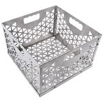 Foedo 12 Inch Charcoal Firebox Basket for Oklahoma Joe Offset Smoker, Grill Accessories for Long and Efficient Smoking, 12" x 12" x 7.5 "Fire Basket for Oklahoma Joes Highland (Stainless Steel)