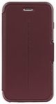 OtterBox Strada Series iPhone 6 PLUS/6S Plus Case - Retail Packaging - Chic Revival (Warm Black/Maroon)