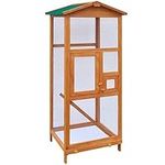 Wooden Bird Cage Outdoor Aviary Hou