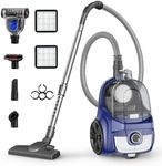 Aspiron Canister Vacuum, Upgraded 1600W Bagless Canister Vacuum Cleaner