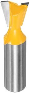 HARFINGTON Dovetail Router Bit 5/8" Diameter 1/2" Shank Tungsten Carbide 14 Degree Dovetail Joint Drill Bit for Box Drawer Cabinet Joints Fine Woodworking