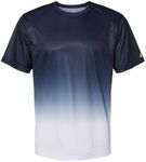 Badger Sports Reverse Ombre Tee - Extra Small - NYOM