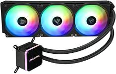 Enermax Liqmax III 360 A-RGB AIO CPU Liquid Cooler - 360mm Radiator, 120mm ARGB PWM Fan, for Intel LGA1700/AMD AM5, 5 Year Warranty