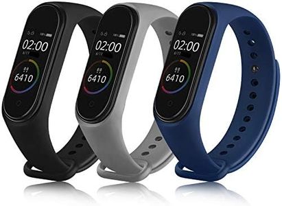 Yandu 3 Pezzi Cinturino per Mi Band 4/ Mi Band 3, Cinturino Silicone di Morbido Traspirante di Colorati per Xiaomi Mi Smart Band 4/3 (APACK)