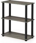 Ash & Roh 3-Tier Multipurpose PVC Rack- Engineered Wood Wall Shelf for Bedroom, Living Room, Garage, Kitchen Storage Shelves (H-2.6 Feet |W-2 Feet|D-1 feet) (3-Tier PVC Rack)