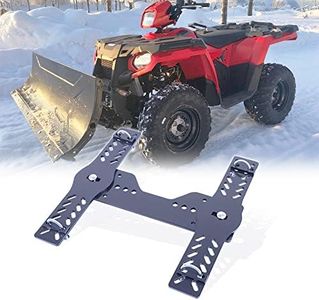 ELITEWILL Universal Atv Snow Plow Mount Bracket with Black Powder Coating Replace OEM #105745 & #10-5745