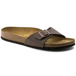 Birkenstock Madrid, Unisex-Adults Sandals, Brown (Mocca), 7 UK (40 EU)